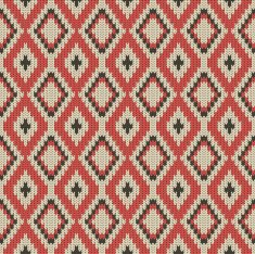 seamless vector knitted background N6