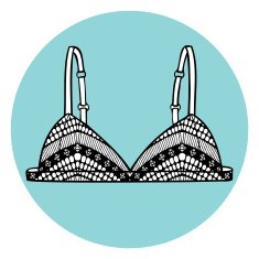 Lacy sexy vector bra N6