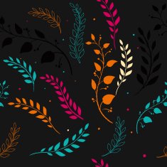 Seamless Floral Pattern N724