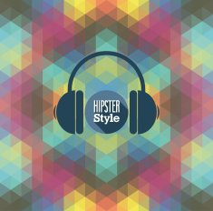 Hipster background N29