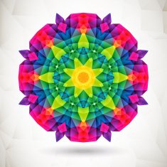 Colorful mosaic background N6