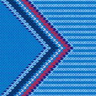 Style Arrow Color Knitted Vector Pattern
