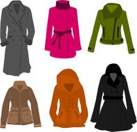 vector collection of clothes N2