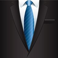 Man suit background vector illustration