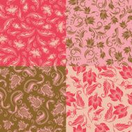 Seamless Floral Pattern N727