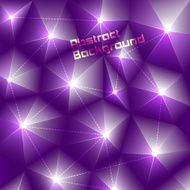 Abstract three-dimensional background
