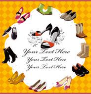 fashion shoe card N2
