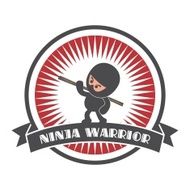 ninja sticker label N8