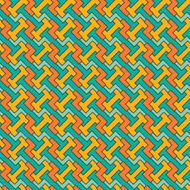 Geometric mosaic pattern (tiling) Vector seamless abstract