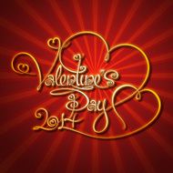Glamorous Gold - Valentines Day