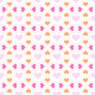 Seamless pattern with hearts N63