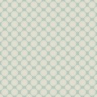 Floral vector seamless pattern with dots (tiling) N3