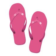 Pink Flip Flops Vector