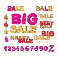 Big sale vector background N4