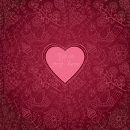 Floral Background with Vintage Label Gorgeous seamless N7