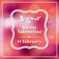 Valentine and wedding card Bokeh Background