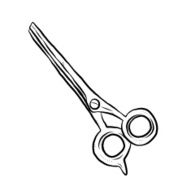 scissors for hairdresser