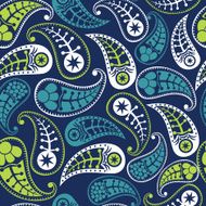 Seamless paisley texture for your design Endless pattern with p N19