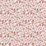 Lace seamless pattern with flowers N144