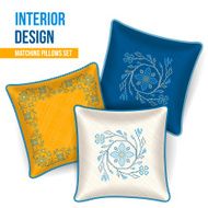 Set of decorative pillow N25
