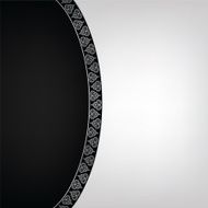 silver border