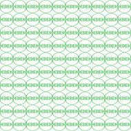 Seamless pattern in green color N6
