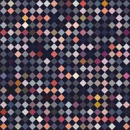 seamless texture colored diamonds on a dark blue background