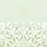 Pattern with vegetative elements in vector N2