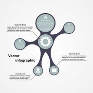 Business infographic Modern design element
