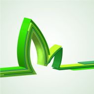eco abstract background Vector illustration