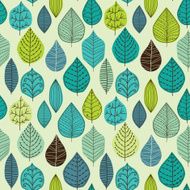 Seamless pattern with leafs N22