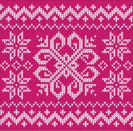 Christmas ornamental embroidery