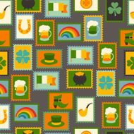 Saint Patrick&#039;s Day seamless pattern N2