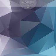 Mosaic triangle background N14