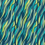 Seamless hand-drawn pattern with abstract waves N4