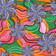 Floral background N363