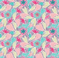 Romantic floral pattern N4