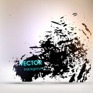 Abstract Ink Blot for Grunge Backgound N101