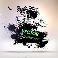 Abstract Ink Blot for Grunge Backgound N103