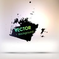 Abstract Ink Blot for Grunge Backgound N115