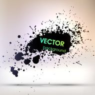 Abstract Ink Blot for Grunge Backgound N128