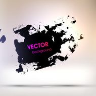Abstract Ink Blot for Grunge Backgound N143