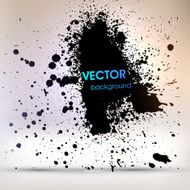 Abstract Ink Blot for Grunge Backgound N151