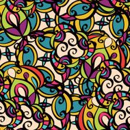 Colorful abstract seamless pattern N2