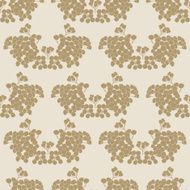 Seamless background with floral pattern