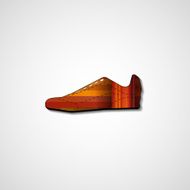 Abstract illustration on sneakers N153
