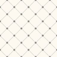 Vector seamless winter retro pattern N2