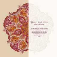 Vintage invitation card N82