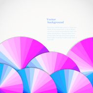 Vector abstract background with spectrum