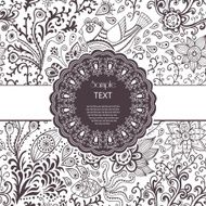 Vector seamless floral background N8